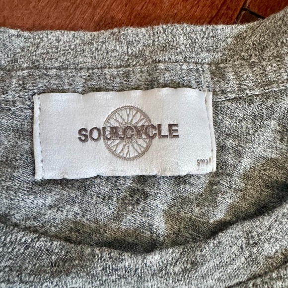 SoulCycle Gray Muscle Tee - Picture 2 of 3